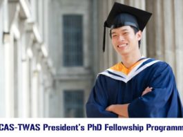 CAS-TWAS President’s PhD Fellowship Programme