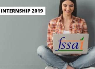 FSSAI September Internship Scheme 2019