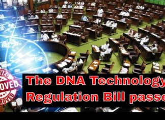 Lok Sabha Passes The DNA Technology Regulation Bill