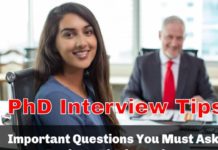 Important Questions You Must Ask During a PhD interview