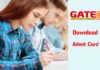 GATE 2019 Admit Card Download