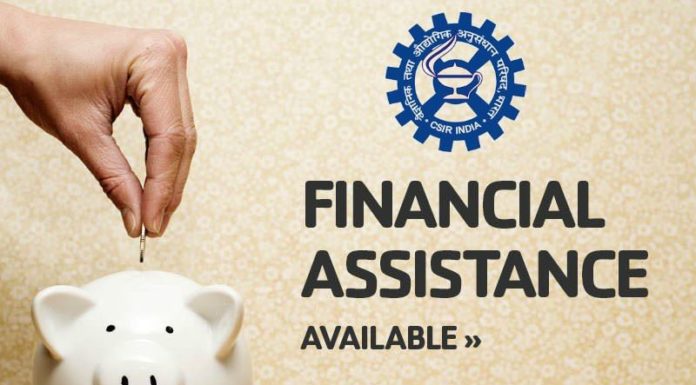 CSIR Partial Financial Assistance Scheme