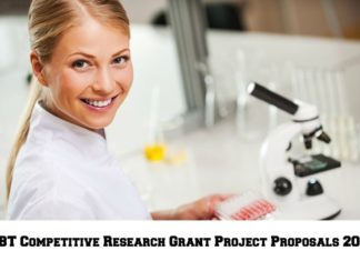 Competitive Research Grant Project Proposals