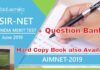 CSIR NET Life Science All India Merit Test Series – AIMNET 2019