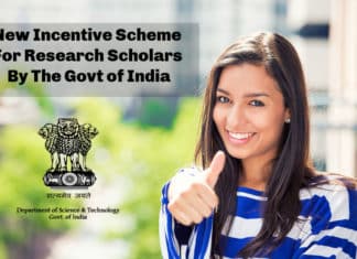 JRF/SRF To Get Rs 1 Lakh For Patent - Rs 50000 For Publishing Paper