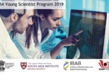 B4 Young Scientist Program 2019 – Call For Applications B4 Young Scientist Program 2019