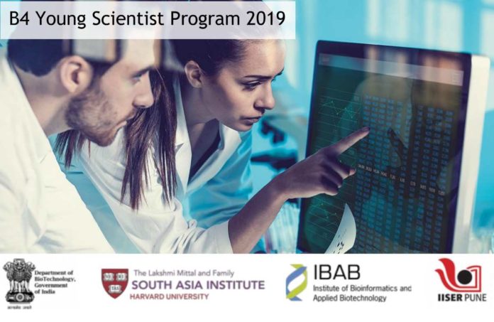 B4 Young Scientist Program 2019
