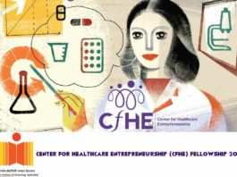 Center for Healthcare Entrepreneurship (CfHE) Fellowship 2019 IITH CfHE Fellowship 2019