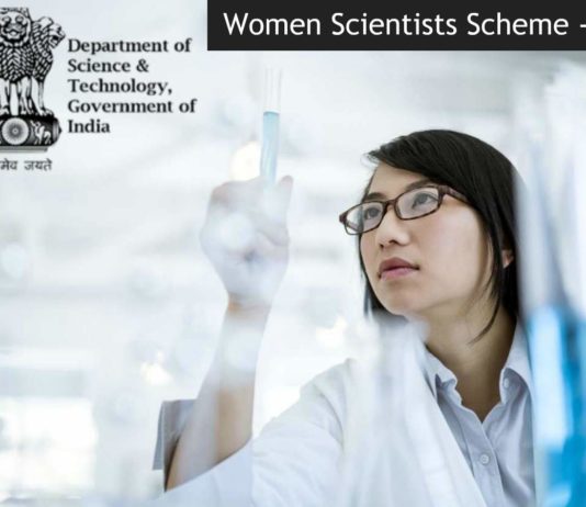 DST Women Scientists Scheme - A