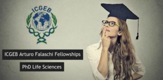 ICGEB PhD Fellowships Life Sciences