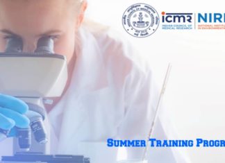 ICMR-NIREH Summer Training Programme