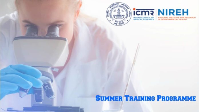 ICMR-NIREH Summer Training Programme
