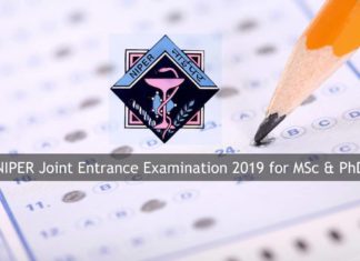 NIPER JEE 2019