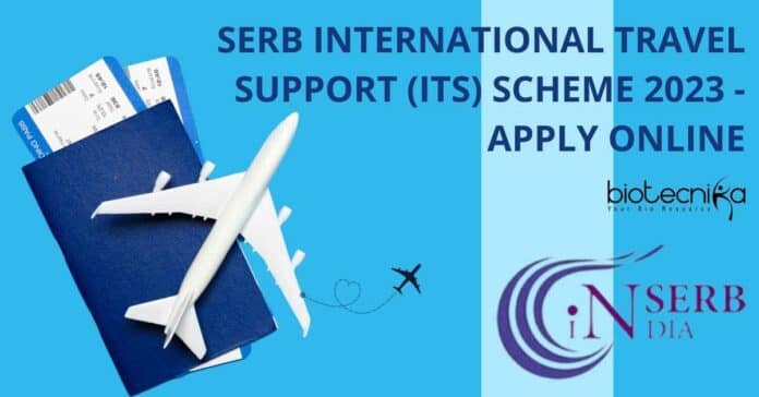 SERB International Travel Support