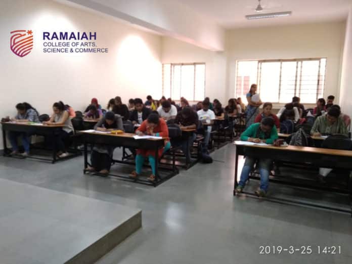 ICMT 2019 Exam Conducted Successfully @ Ramaiah College, Bangalore