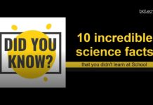 10 Incredible Science Facts You Didn’t Learn At School