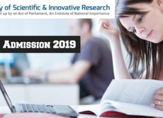 AcSIR PhD Admission 2019