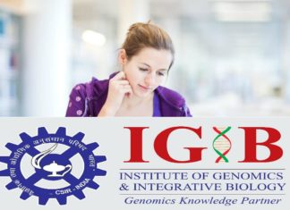 CSIR - IGIB PhD Admission 2019