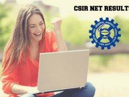 CSIR NET Dec 2018 Results
