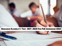 Calcutta University PhD Admissions