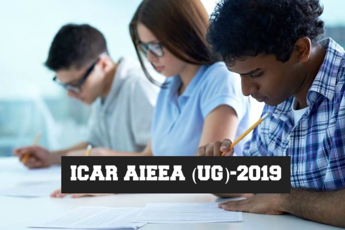 ICAR AIEEA (UG)-2019