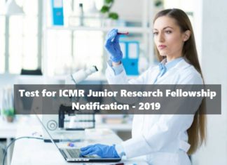 ICMR JRF 2019 Test