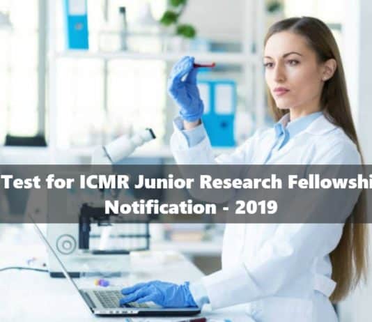 ICMR JRF 2019 Test