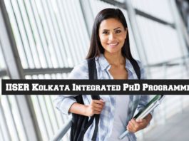 IISER-K IPhD Admission 2019