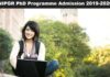 NIPGR PhD Programme Admission 2019 – 2020 NIPGR PhD Admissions 2019-20