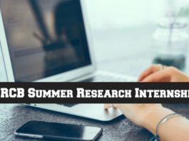RCB Summer Research Internship