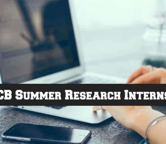 RCB Summer Research Internship