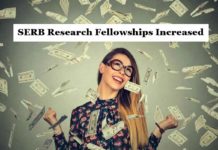 SERB Research Fellowships Increased – Check Revised Fellowship Details SERB Research Fellowships Increased