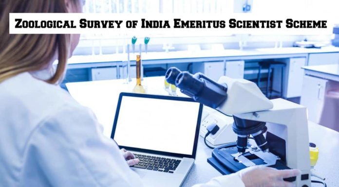ZSI Emeritus Scientist Scheme