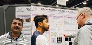 Pandorum Technologies Dr. Singh and Dr. Bhowmick presenting at the ARVO-2019 Annual Meeting