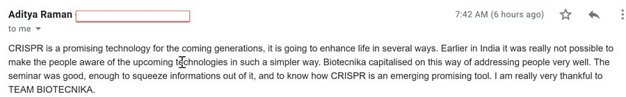 CRISPR CONGRESS 2019 Concluded Successfully