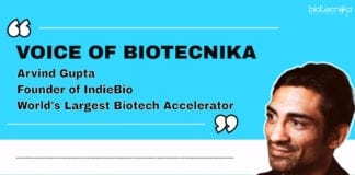 Arvind Gupta - IndieBio : World's Largest Biotech Accelerator