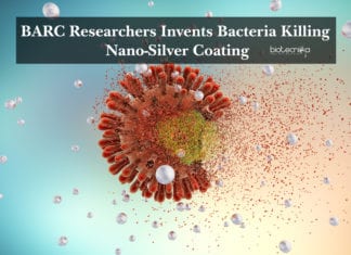 BARC Researchers Invent Bacteria Killing Nano-Silver Coating