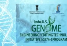 DBT – IUSSTF Indo – US Genome Engineering/Editing Technology Initiative (GETin) DBT-IUSSTF Indo-US GETin 2019