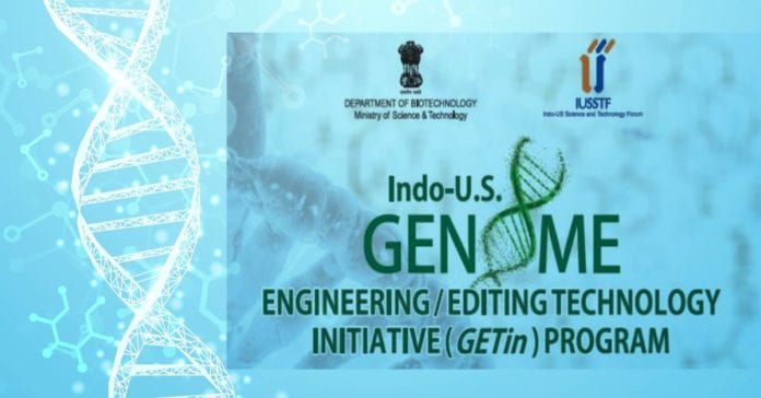 DBT-IUSSTF Indo-US GETin 2019