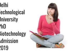 Delhi Technological University PhD Admission