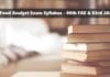 FSSAI Food Analyst Exam Syllabus – 06th FAE & 03rd JAE 2019 FSSAI Syllabus Food Analyst Exam