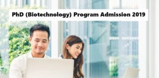NABI PhD Admissions 2019