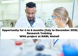 NABI Research Training 2019