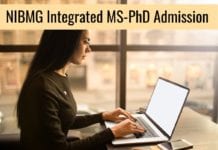 NIBMG Integrated MS-PhD Admissions August 2019 NIBMG Integrated MS-PhD Admissions