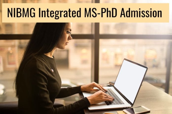 NIBMG Integrated MS-PhD Admissions