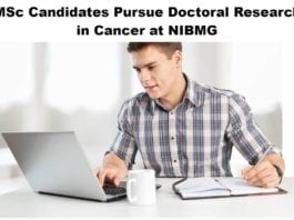 NIBMG PhD Admissions 2019