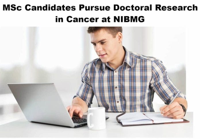 NIBMG PhD Admissions 2019