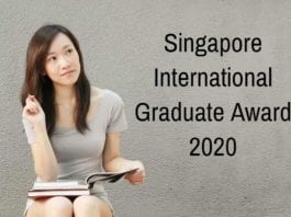 Singapore International Graduate Award 2020