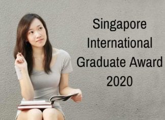 Pursue your PhD Degree in Singapore with SINGA Fellowship Singapore International Graduate Award 2020
