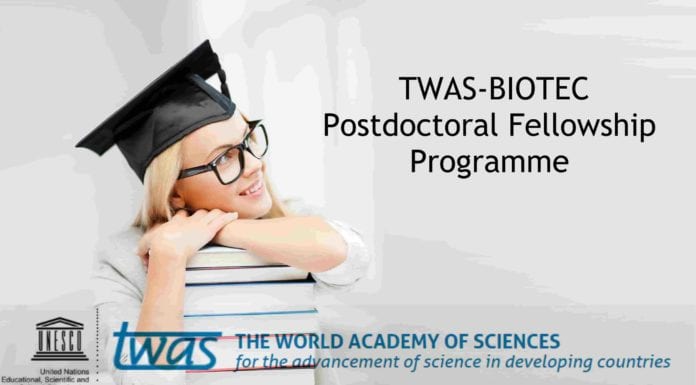 TWAS-BIOTECH Postdoc Fellowship